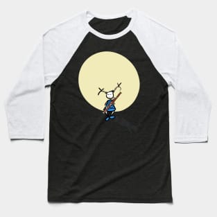 Bassoonist on the moon Baseball T-Shirt